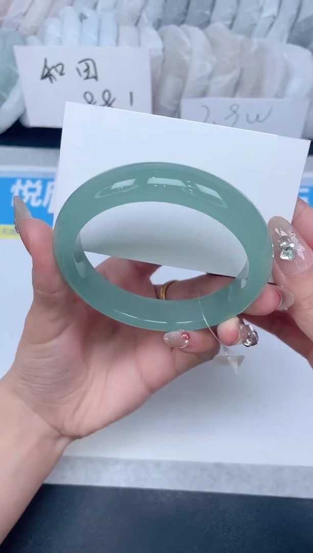 石英质玉手镯未镶嵌A238-66.0