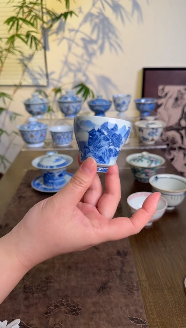 【闪购商品】景德镇手绘茶杯茶杯