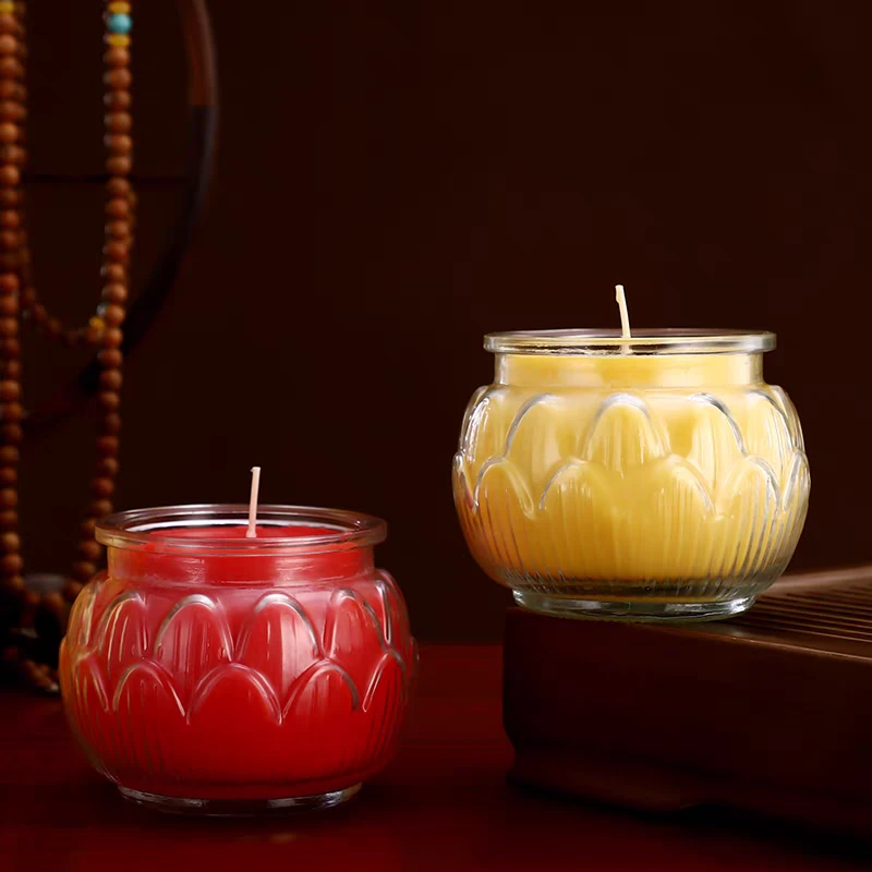 酥油灯，一对，供灯