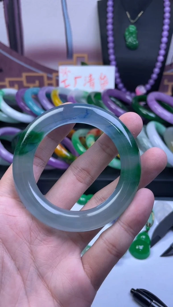 非金属仿水晶手镯