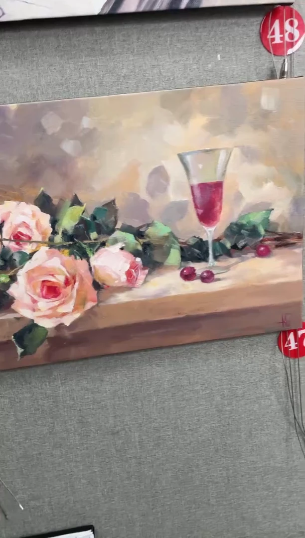 俄美协画家原创油画40*60