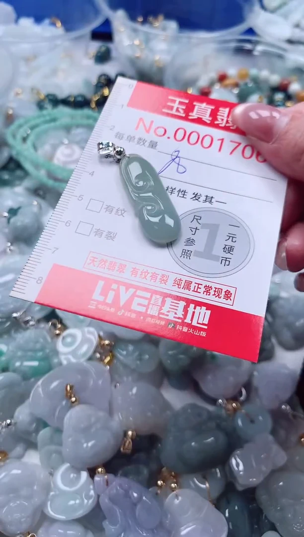 吊坠(不含链)未镶嵌翡翠1706