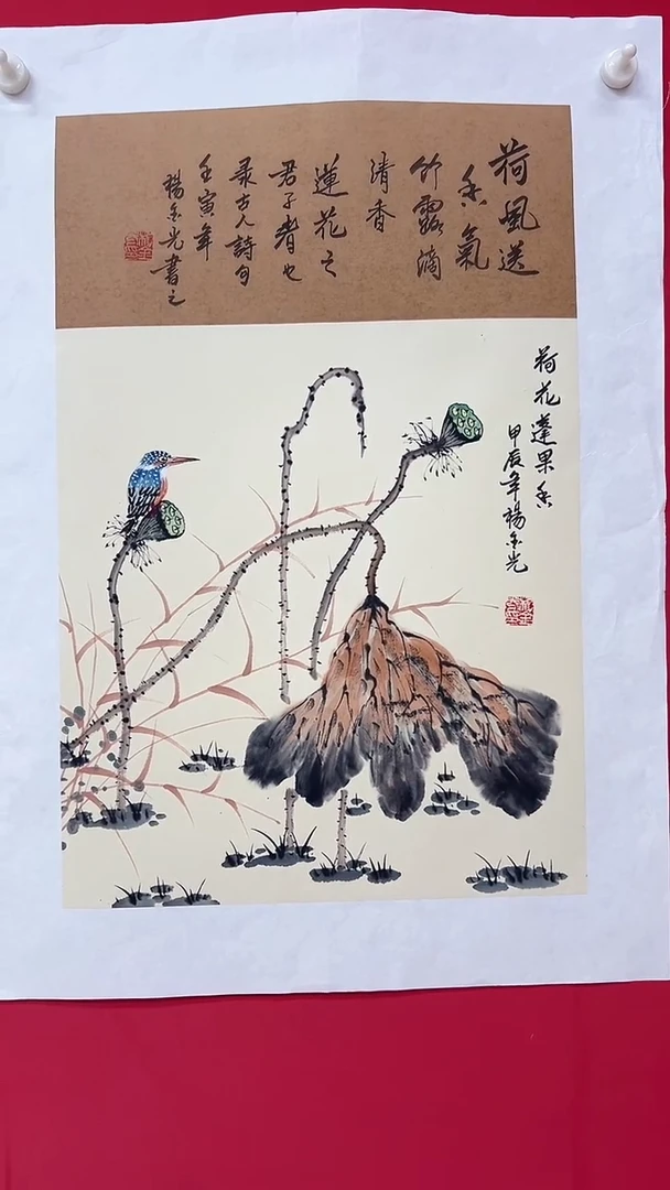 国画杨金光/花鸟/宣纸/国画