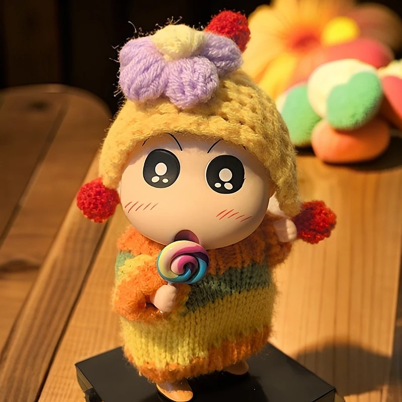 彩虹虹小新 小新手办摆件桌面装饰可爱礼物