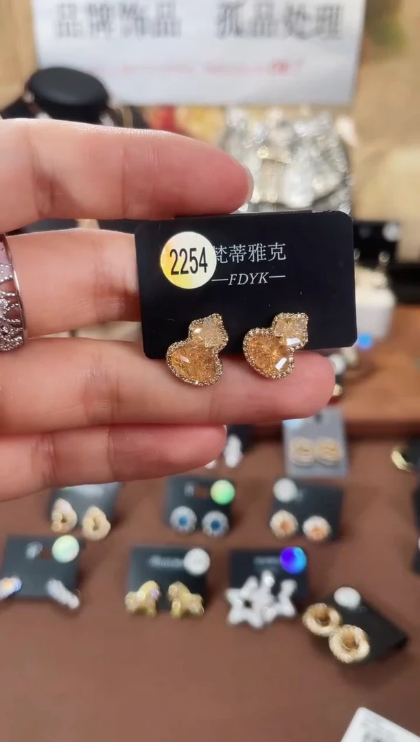 合金925银锆石梵2254