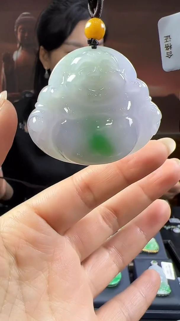 未镶嵌挂件翡翠佛公