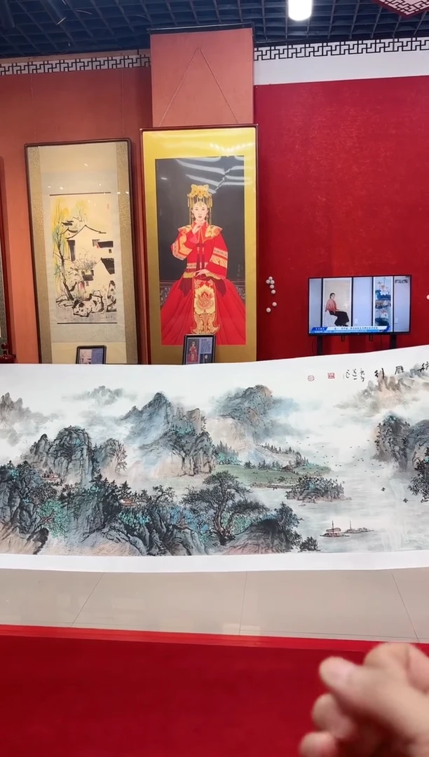 【闪购商品】国画国画道一老师亲笔绘画作品D76