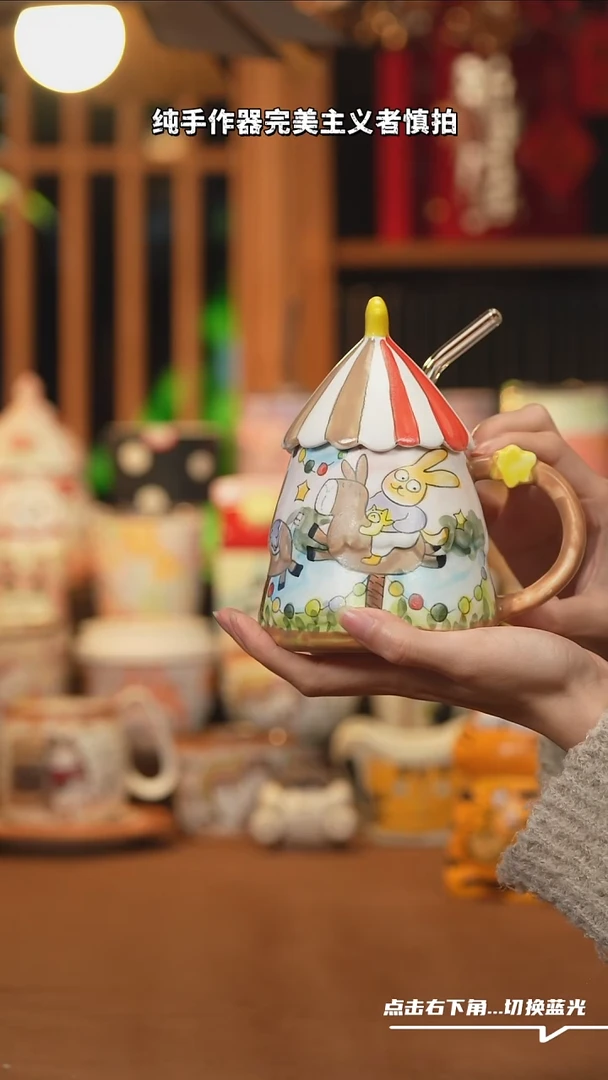 【闪购商品】摆件A066文创纯手工手绘