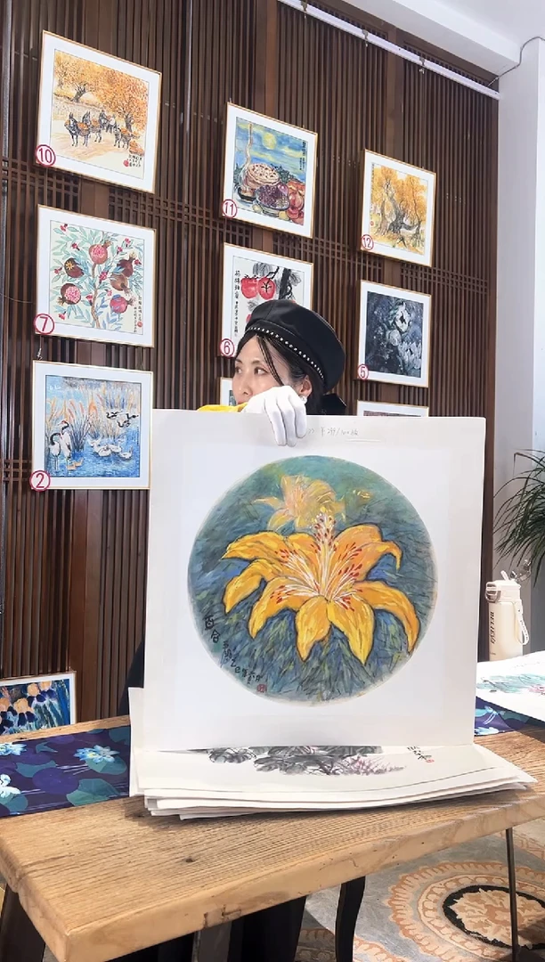 版画耿玉琨名章限量版画S