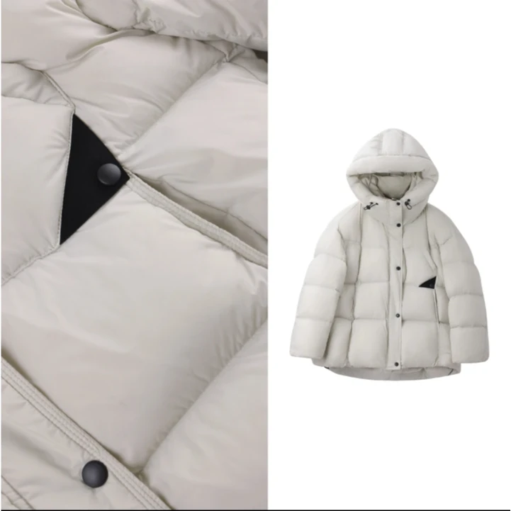 长袖连帽中国风羽绒服休闲保暖秋冬女装百搭运动情侣冬季潮流