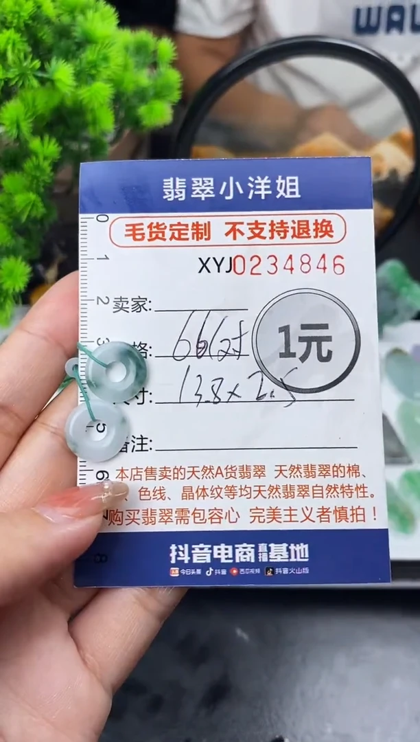 定制翡翠未镶嵌毛货商品不退换/ 4846