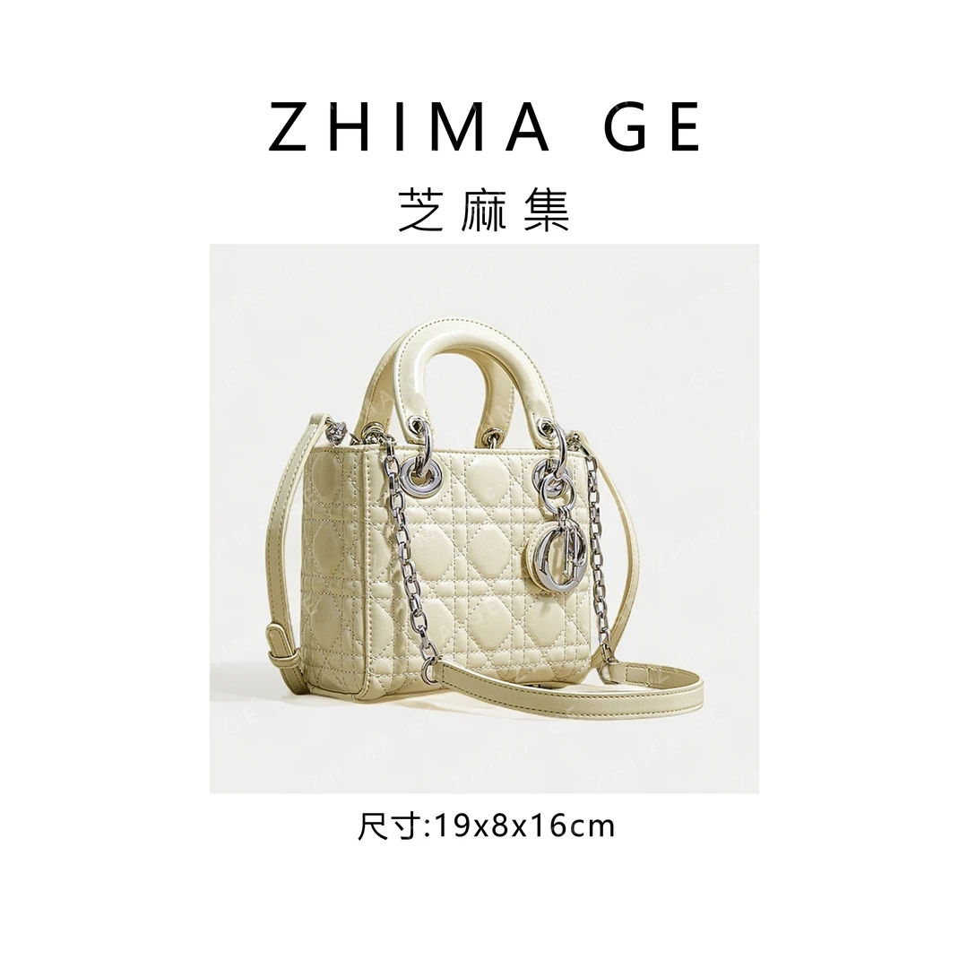 【芝麻集】SK-82832-奶油黄RAIN.CUN休闲时尚百搭腋下斜跨轻奢女包