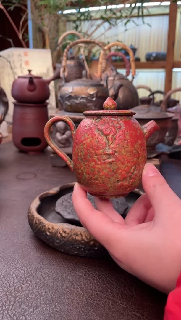 【闪购商品】瓷片瓷野粗陶茶具