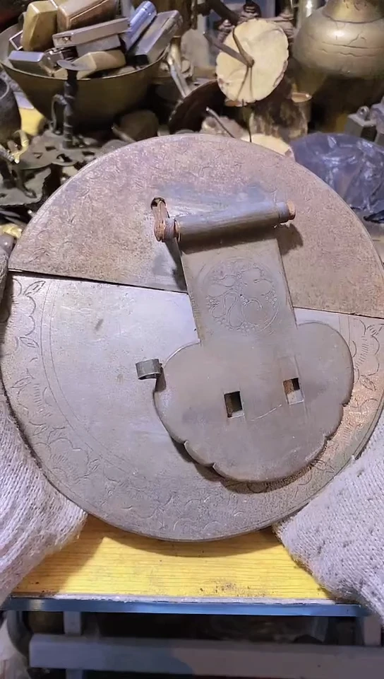 四**韵金属工艺品二手旧货默认瑕疵