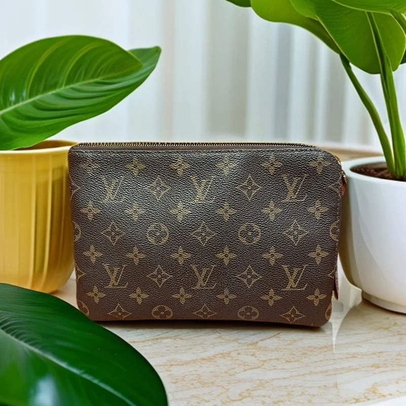 95新 LouisVuitton/路易威登  老花手拿包  1189 0750