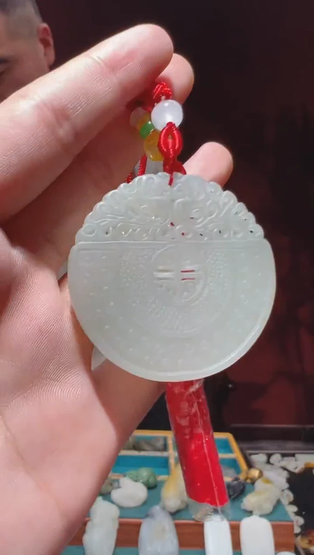 【闪购商品】和田玉吊坠(不含链)未镶嵌1