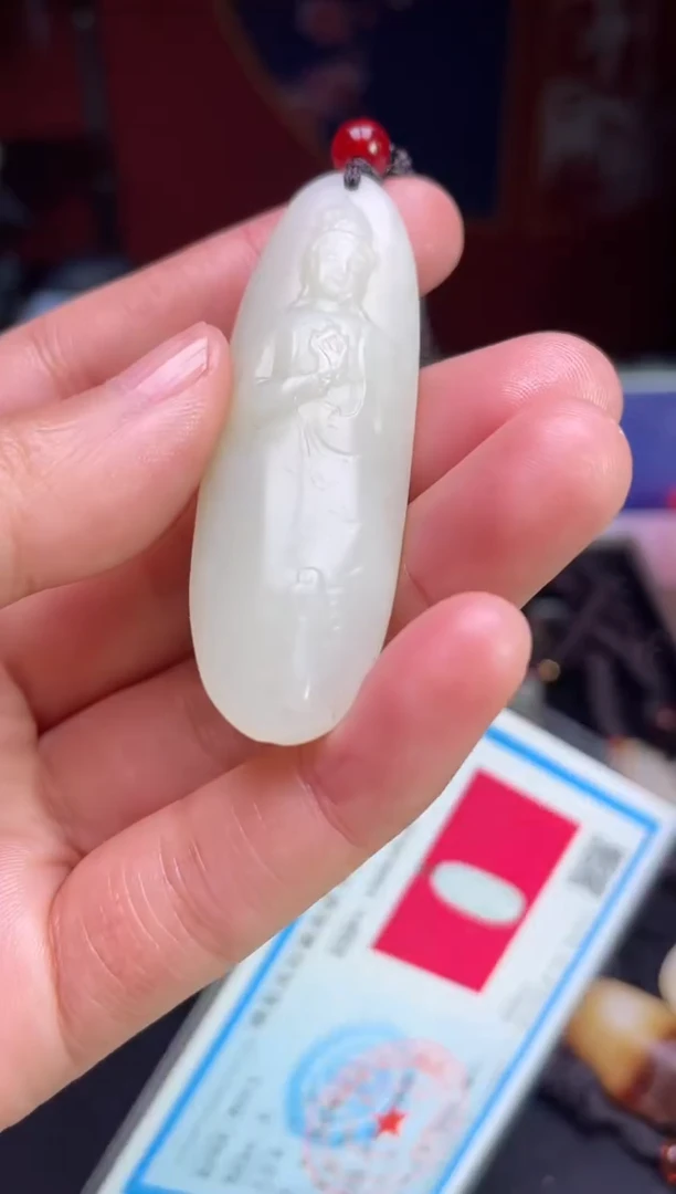 颈饰未镶嵌和田玉1