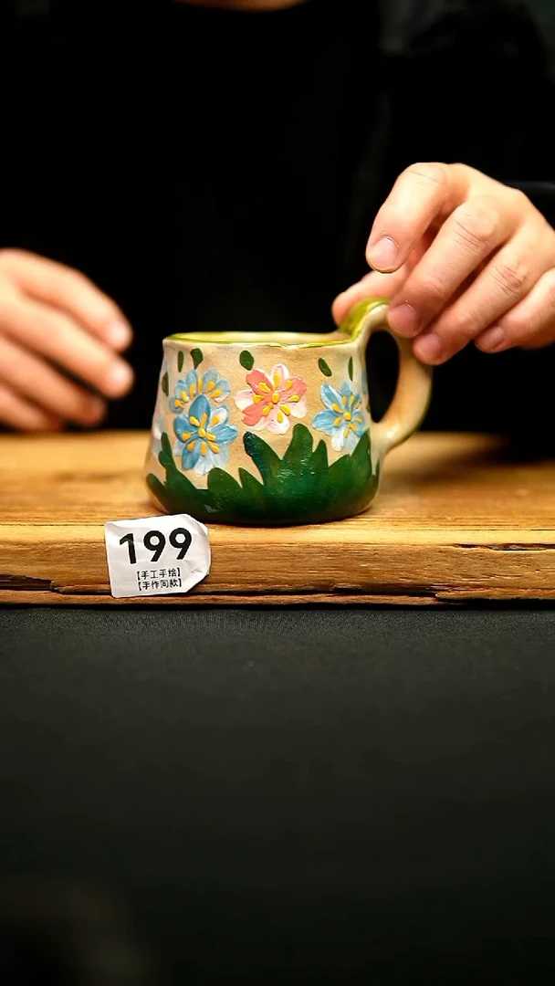 @@陶园瓷舍@@纯手工手绘@高温釉下彩