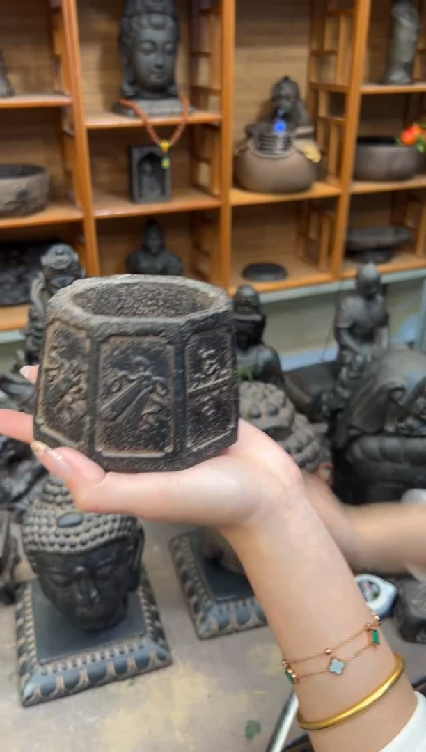 陶土【火山泥】八宝井