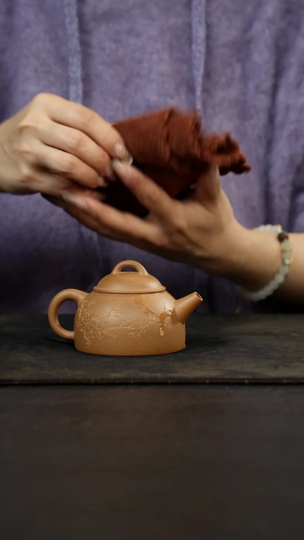 茶壶紫砂壶小生全手玉成窑140cc曼生半瓢