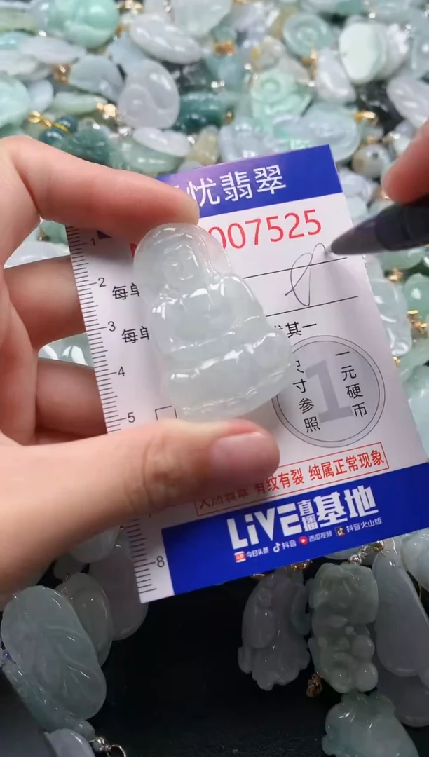 颈饰未镶嵌翡翠7525