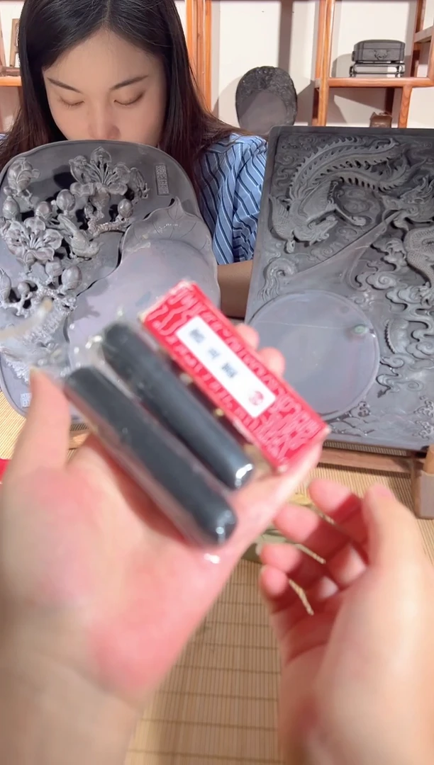 小梦名品汇端砚精品（手搓墨x2+书道）