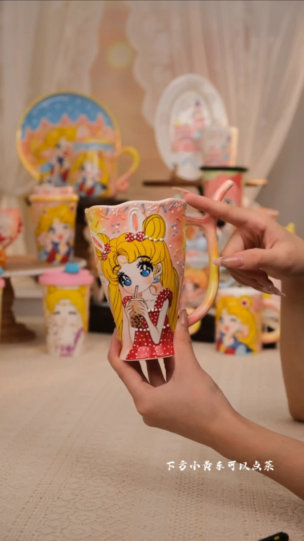 杯子手工创意设计款陶瓷