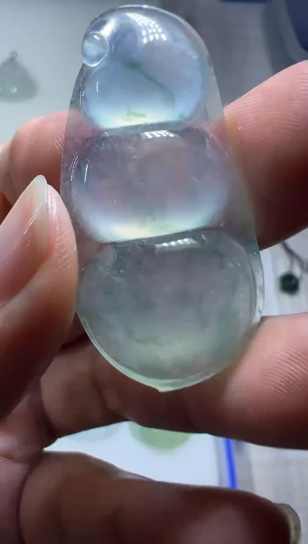 未镶嵌定制翡翠豆子