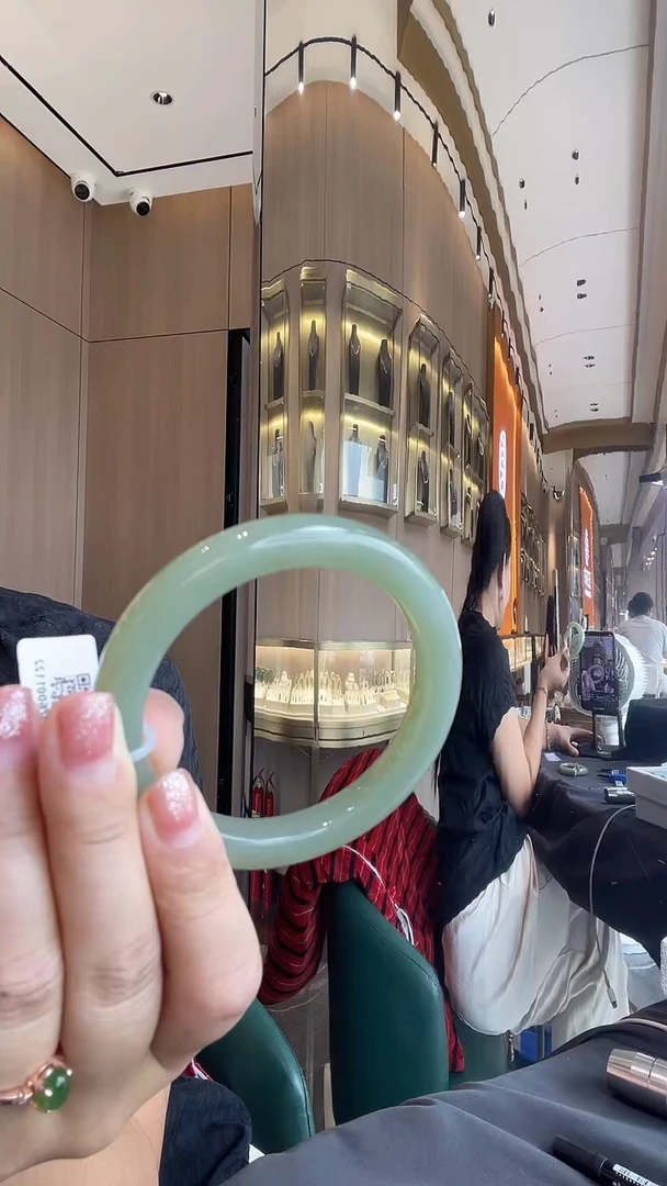 和田玉手镯未镶嵌阳*光诗晴镯60