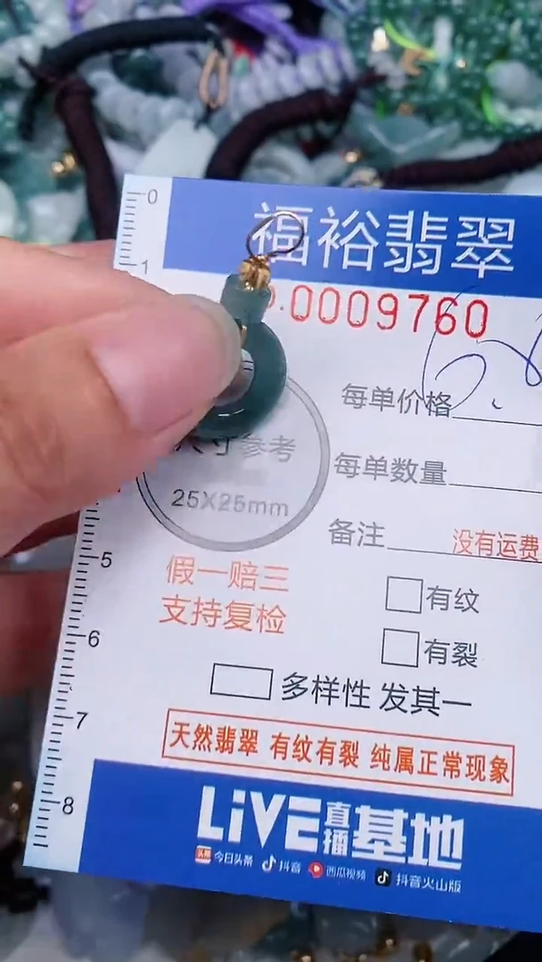 翡翠未镶嵌颈饰...0009760
