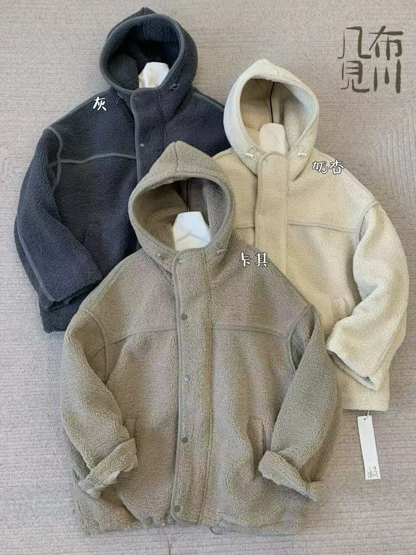 JBJC#825600#加绒包条连帽外套 X