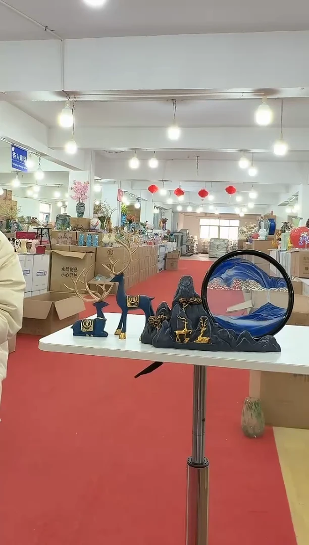 【闪购商品】无铅玻璃迪喜花器-e-早 鹿