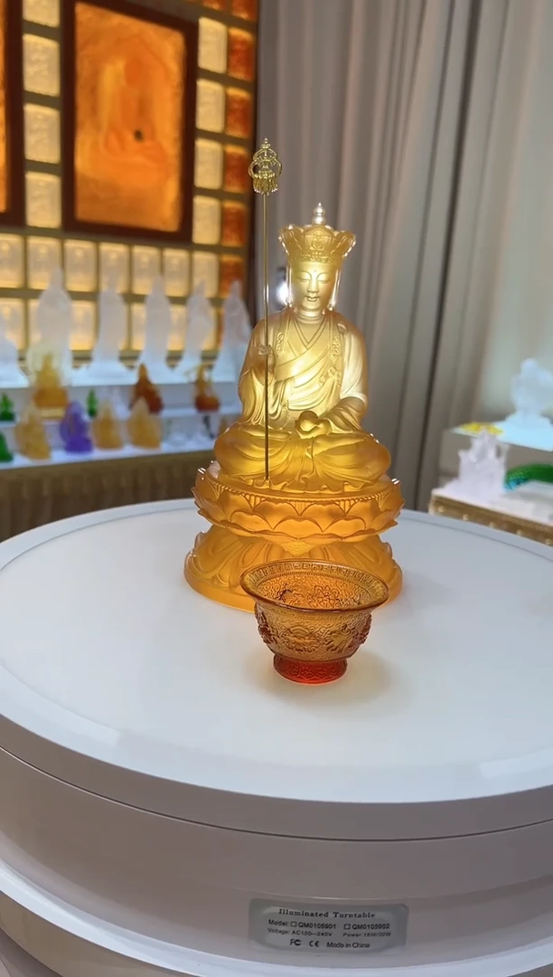 【闪购商品】茶宠匠门琉璃地藏造像