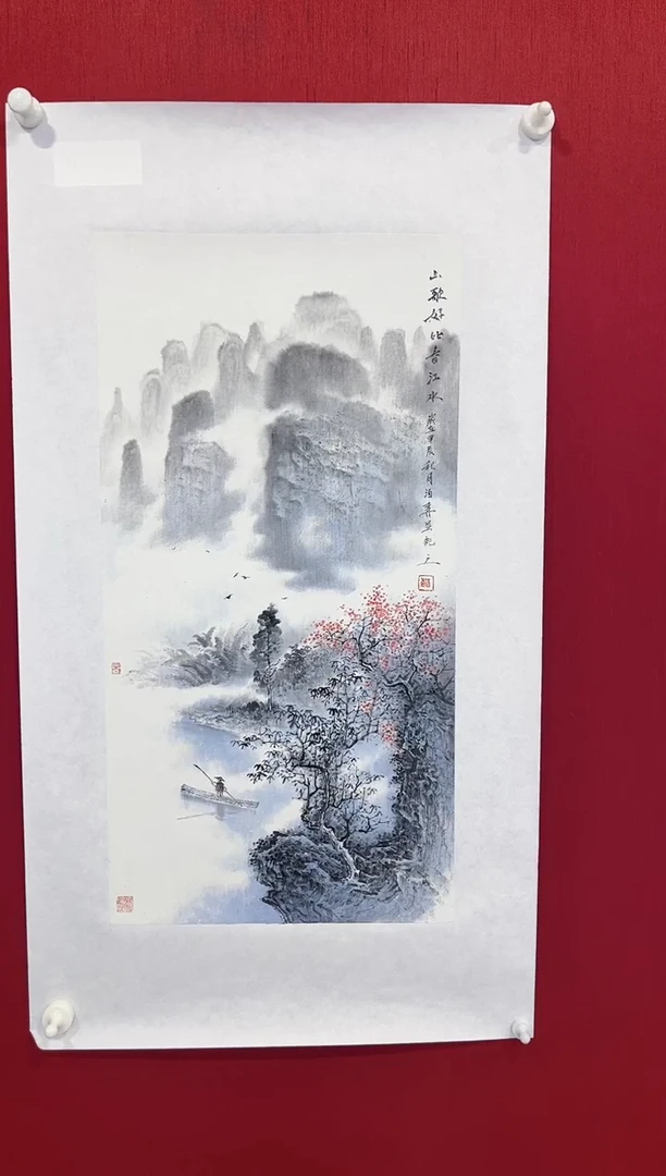 【闪购商品】国画伍泊森老师画作