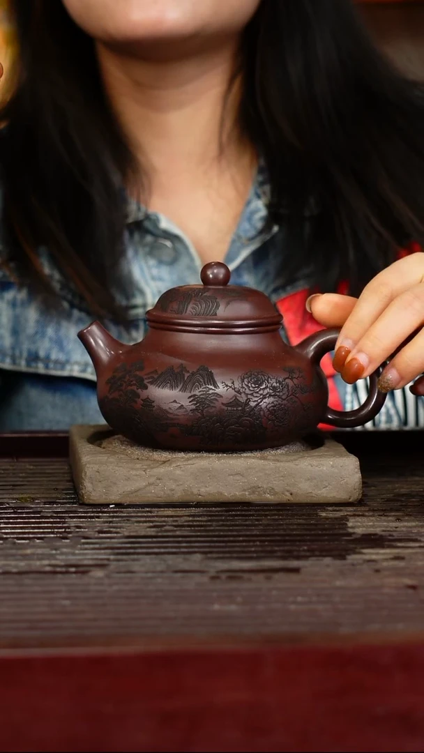 宜兴原矿紫砂壶茶壶宜兴原矿紫砂壶茶壶320C