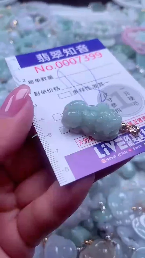 颈饰未镶嵌翡翠7399
