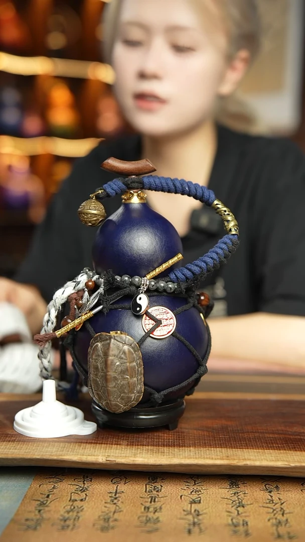 268号600ml左右非遗大漆酒葫芦