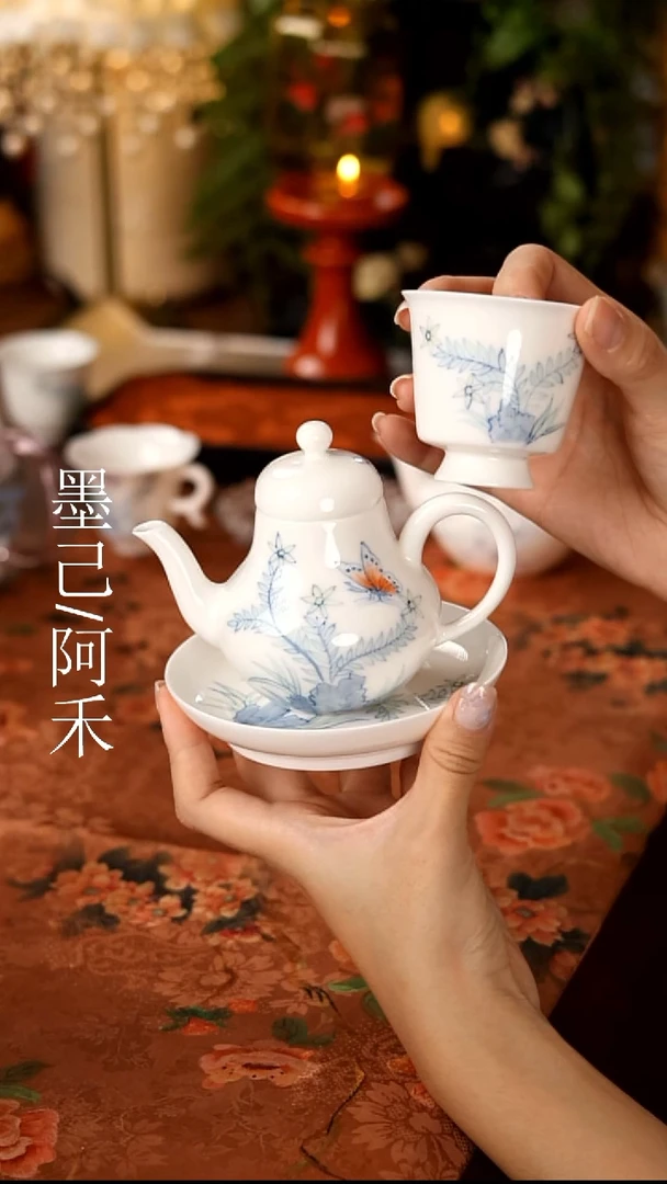 蝶栖芳影三件套哈哈哈