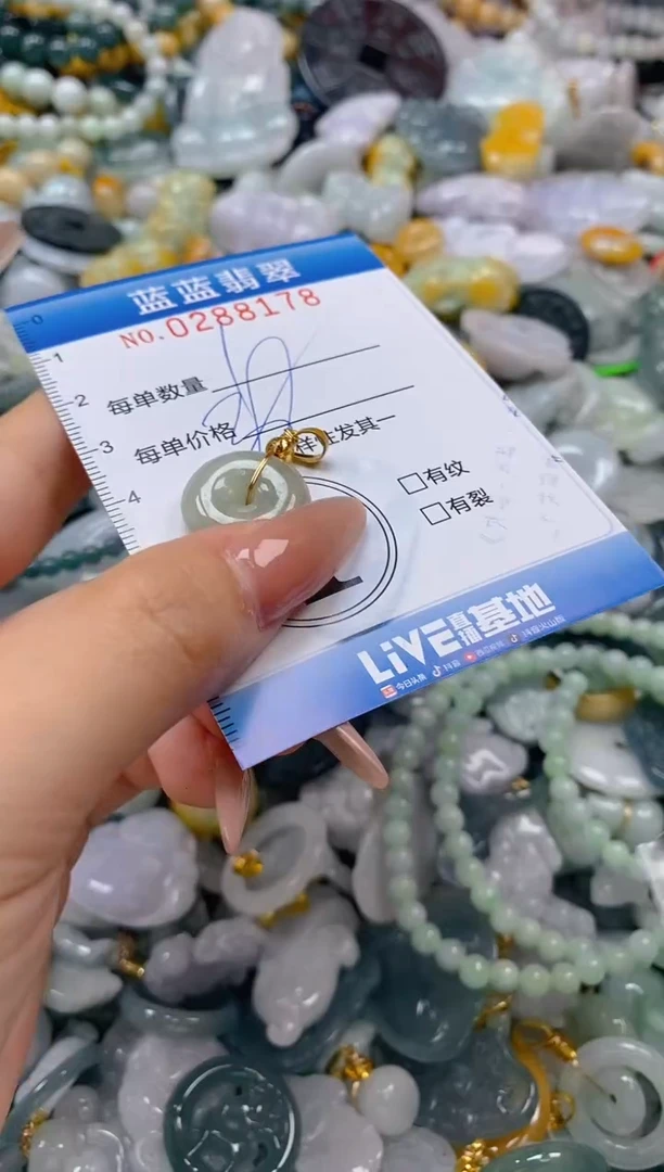 翡翠未镶嵌颈饰闪购0288178多样性发其一