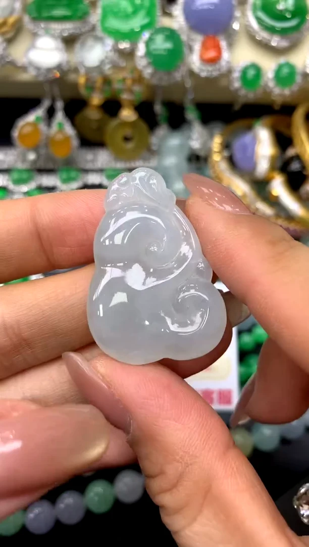 颈饰未镶嵌翡翠123-中国好珍宝