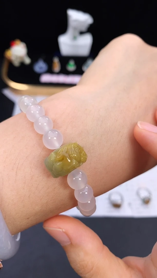未镶嵌挂件翡翠棉*糖48小时鉴赏期 退货不扣服务费