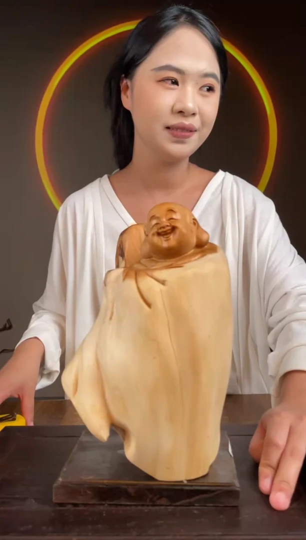 柏木（崖柏）手工摆件,先抢先得! 编号:121