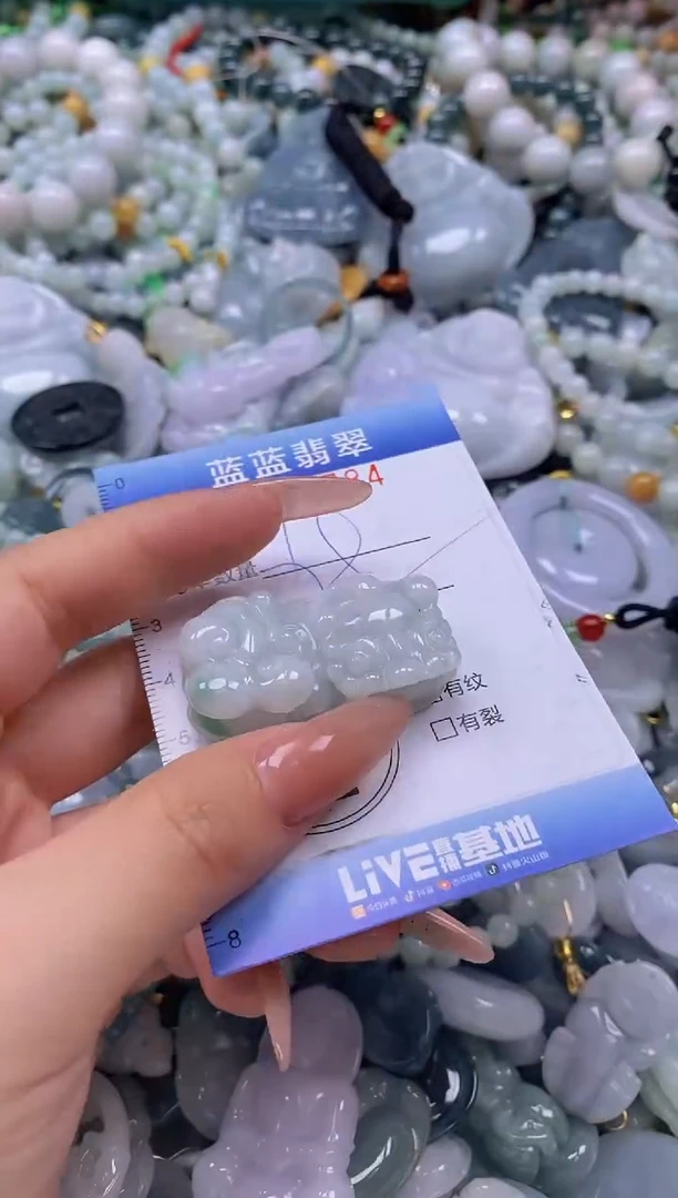 翡翠未镶嵌颈饰闪购0280784