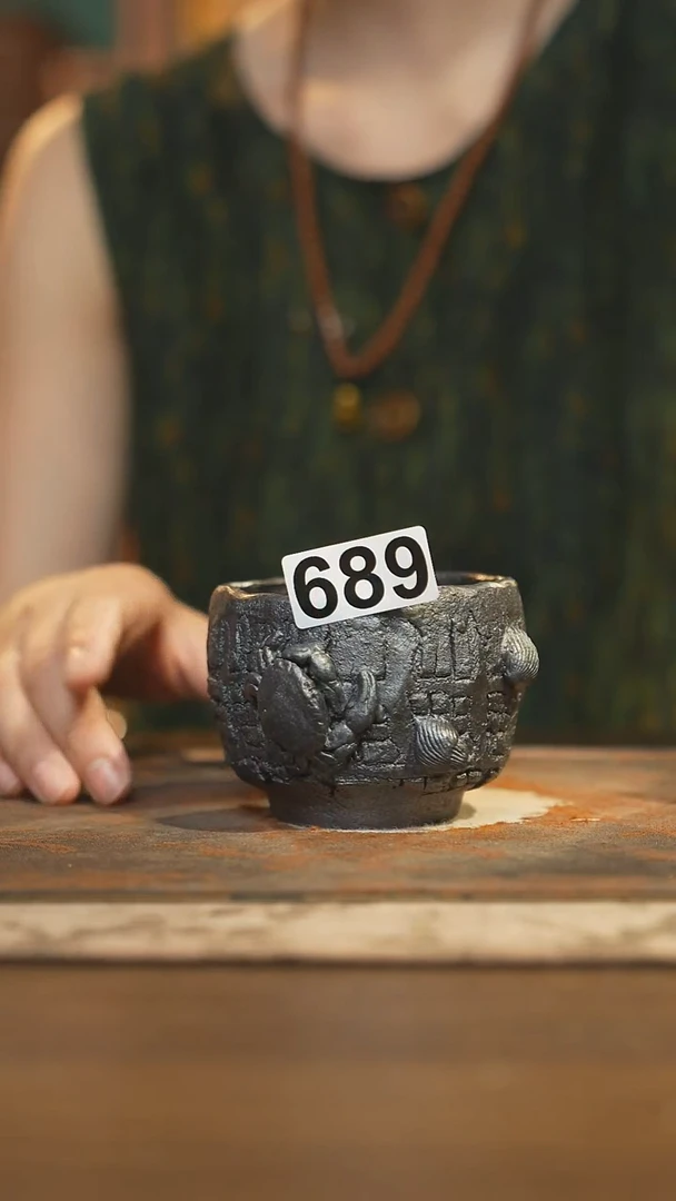 陶瓷茶器茶具主人杯689