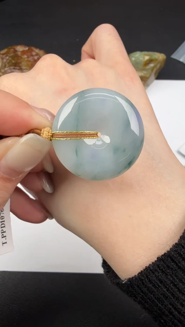 吊坠(不含链)未镶嵌翡翠翡翠饰品-76