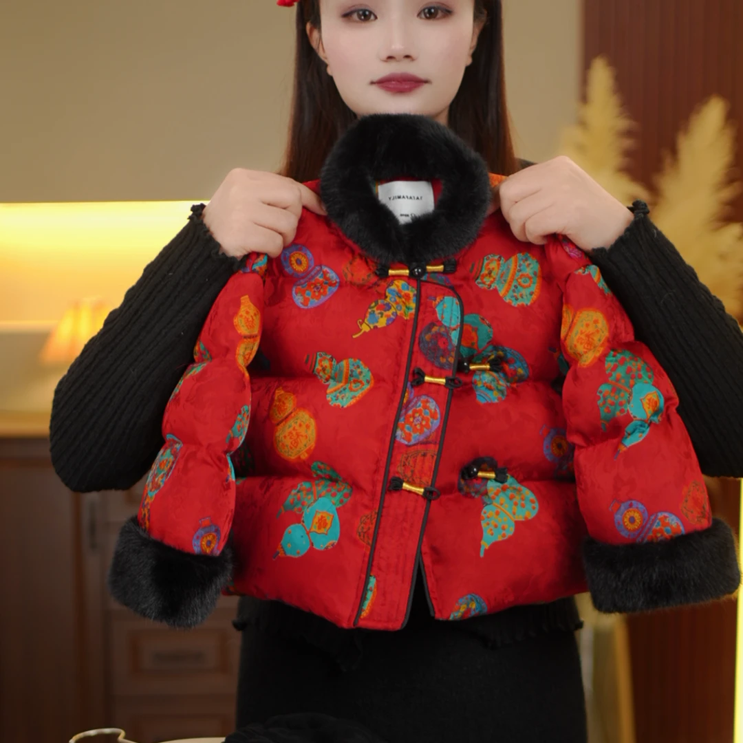 【福禄双至】2025春秋冬季新品萌娃穿搭加厚男女童棉服外套39536