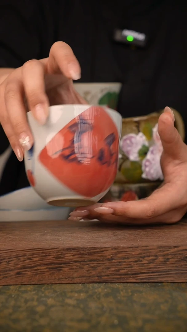 摆件泥垚手作 景德镇手工手绘器物