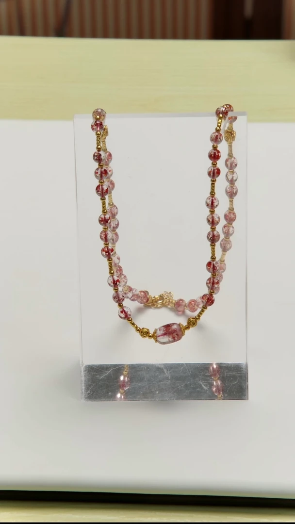 颈饰未镶嵌水晶   超七设计款项链  多样性发一