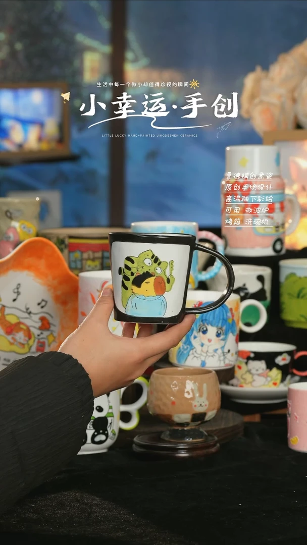 【闪购商品】景德镇纯手工手绘