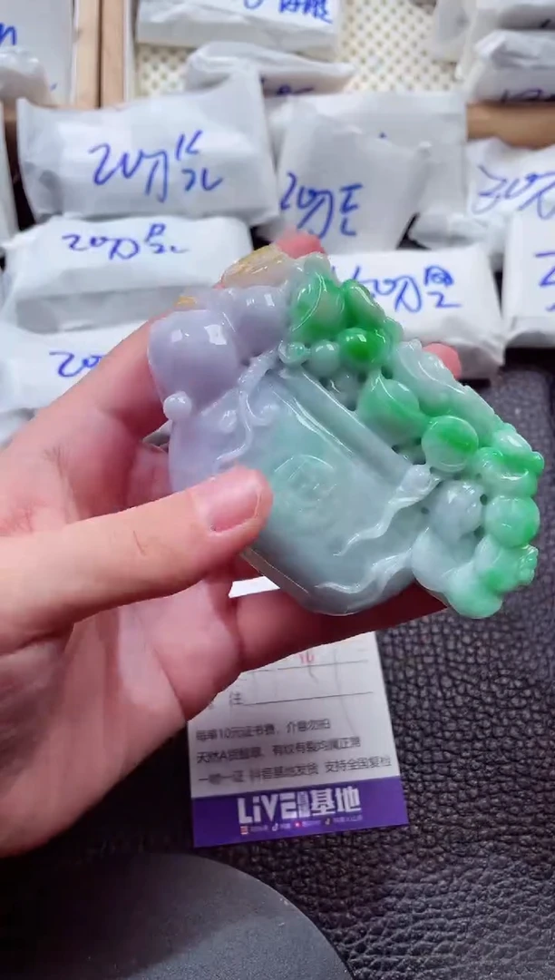 颈饰未镶嵌翡翠00007548